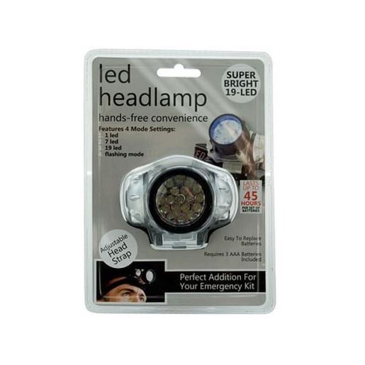 Picture of LED Headlamp with 4 Mode Settings ( Case of 12 )