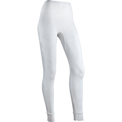 Picture of Indera womens Traditional Thermal Bottom White Medium