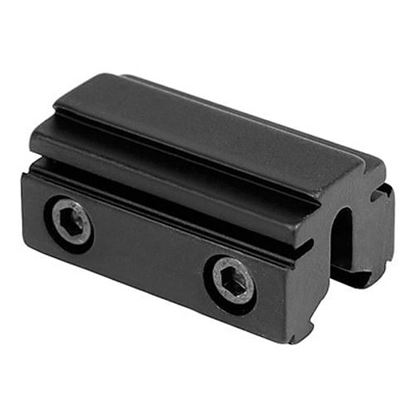 Picture of BKL 3/8" or 11mm Tri-Mount Dovetail Riser Mount, 1.625" Long, Black