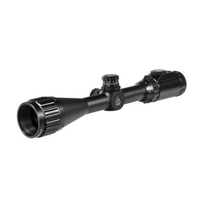 Picture of Leapers UTG 3-9x40AO True Hunter Rifle Scope, EZ-TAP, Illuminated Mil-Dot Reticle, 1/4 MOA, 1" Tube, High 3/8" Rings