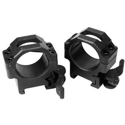 Picture of UTG 30mm Quick-Detach Max Strength Rings, Low, Weaver/Picatinny