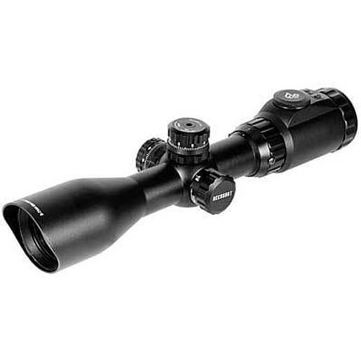 Picture of 2-7x44 AO Accushot Scout SWAT Rifle Scope, EZ-TAP, Ill. Mil-Dot Reticle, 1/4 MOA, 30mm Tube, Weaver Rings