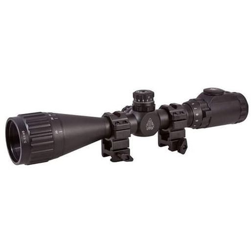 Picture of Leapers UTG 3-9x40 AO True Hunter Rifle Scope, EZ-TAP, Illuminated Mil-Dot Reticle, 1/4 MOA, 1" Tube, See-Thru Weaver Rings