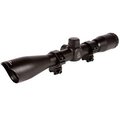 Picture of UTG 4x32 Rifle Scope, Mil-Dot Reticle, 1/4 MOA, 1" Tube, 3/8" Rings