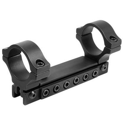 Picture of BKL 1-Pc Adjustable Scope Mount, 30mm Rings, 3/8" or 11mm Dovetail, Black