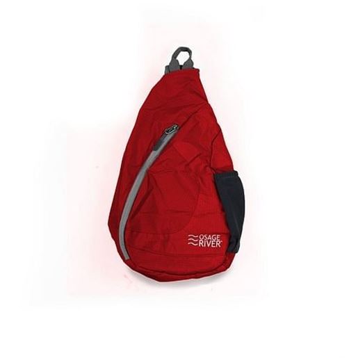 Picture of Osage River Taber Sling Bag - Red/Gray