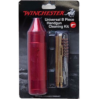 Picture of Winchester Universal Pistol Compact Cleaning Kit 8 pc.