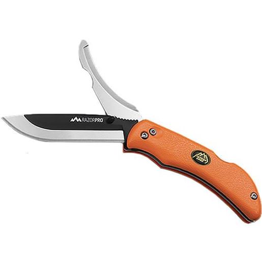 Picture of Outdoor Edge Razor Pro Knife Orange 6 Blades Clamshell