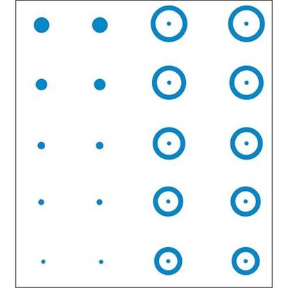 Picture of Gunstar Pro Series Chubbie Reticle Set Blue