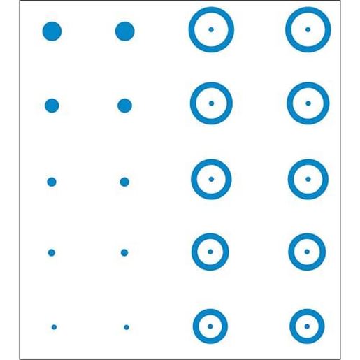 Picture of Gunstar Pro Series Chubbie Reticle Set Blue