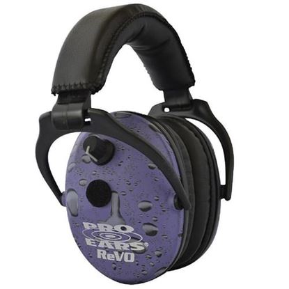 Picture of Pro Ears ReVO Electronic Ear Muffs - NRR 25 Purple Rain