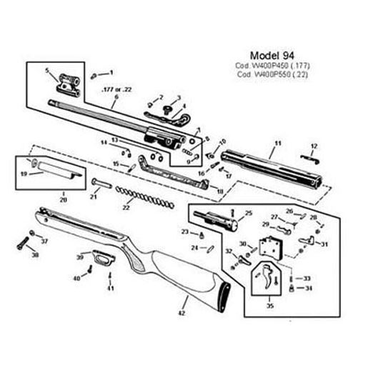 Picture of RWS Triggerguard Rear Screw / 94