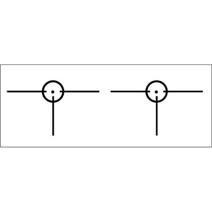 Picture of Gunstar Tactical 3D 1 Reticle Black