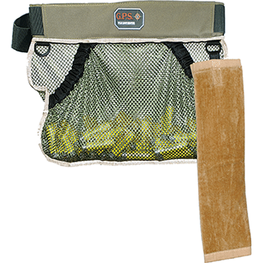 Picture of GPS Sporting Clays Mesh Half Shooting Vest Olive w/Belt