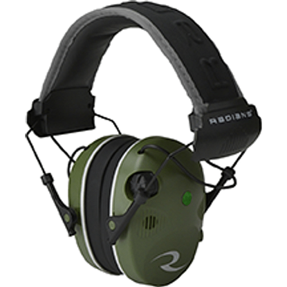 Picture of Radians R3400 Quad Mic Electronic Earmuff Military Green/Black