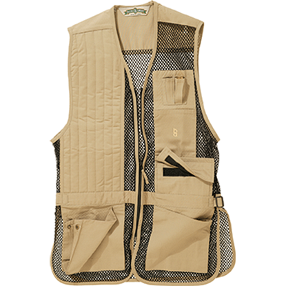 Picture of Bob Allen Full Mesh Shooting Vest Khaki Medium