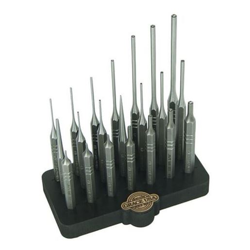 Picture of Grace USA 21 Piece Steel Punch Set w Bench Block