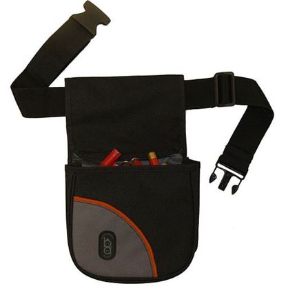 Picture of Bob Allen Club Series Shell Pouch Black w/ Belt