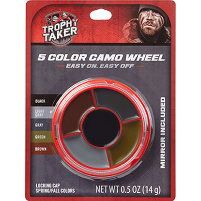 Picture of Trophy Taker Ambush Facepaint 5-Color Camo Wheel