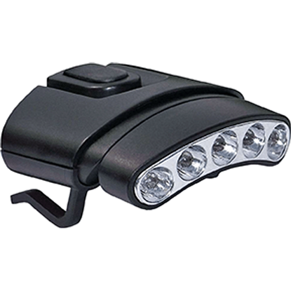 Picture of Cyclops Orion Tilt Hat Clip Headlamp White LED Black