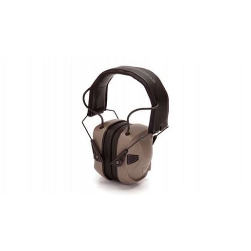 Picture of Pyramex Electronic Earmuff With Blueooth Amp BT 26 Db Tan