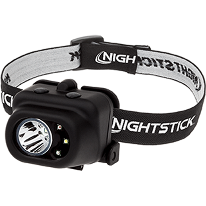 Picture of NightStick Multi-Function Headlamp Black 210 Lumen Red/Green/White Light