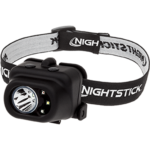 Picture of NightStick Multi-Function Headlamp Black 210 Lumen Red/Green/White Light