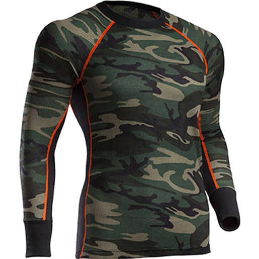 Picture of Indera Performance Long Sleeve Thermal Shirt Camo Medium