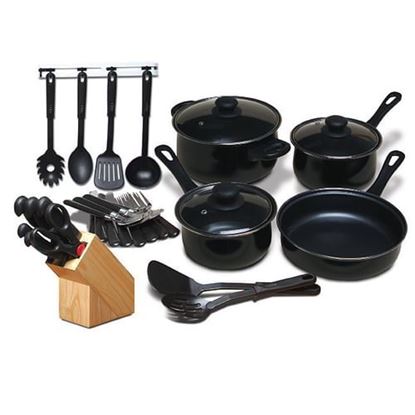 Picture of Gibson Home Total Kitchen 32 Piece Cookware Combo Set