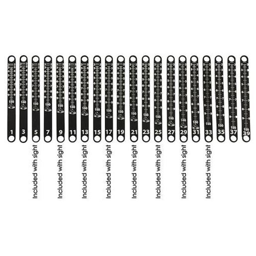 Picture of Axcel Achieve XP Metal Sight Tape Scale #13 and #14