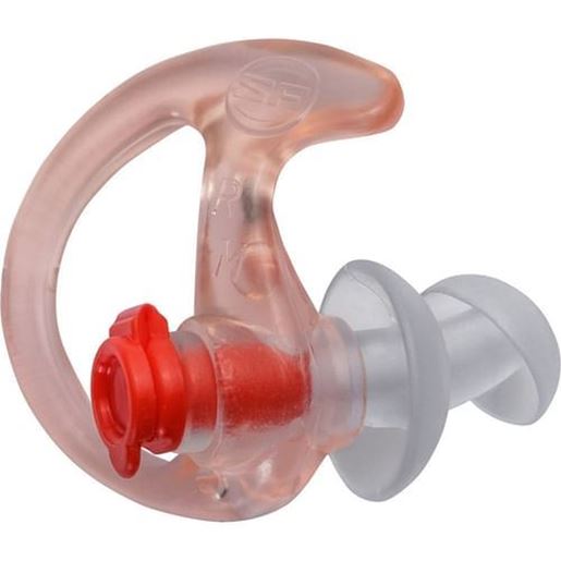 Foto de SureFire Double Flanged Filtered Earplugs Lg 25 Pair Clear