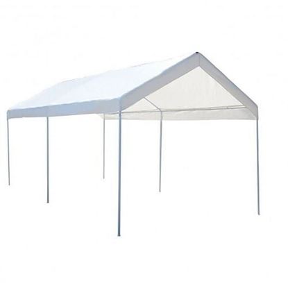 Picture of 10 x 20 Feet Steel Frame Portable Car Canopy Shelter