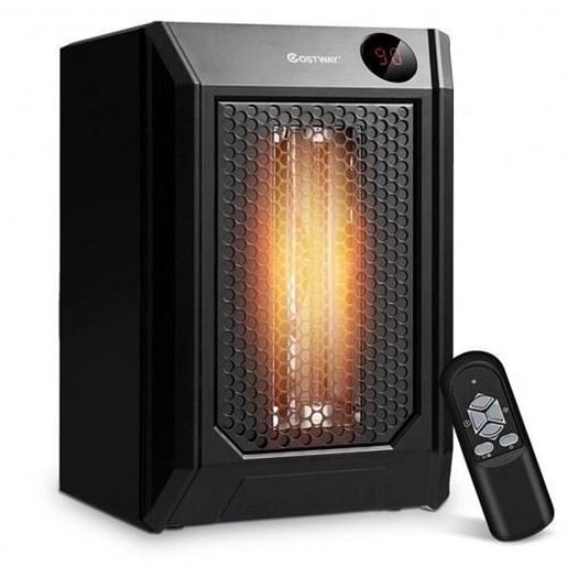 Picture of 1500 W Remote Control Portable Electric Digital Quartz Space Heater