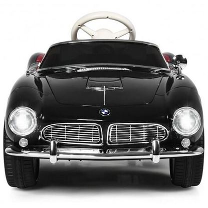 Picture of 12 V BMW 507 Licensed Electric Kids Ride On Retro Car-White