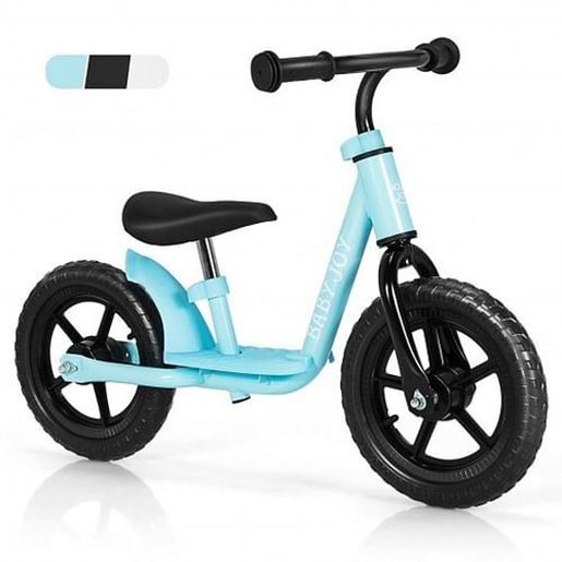 Picture of 11 Inch Kids No Pedal Balance Training Bike with Footrest-Blue