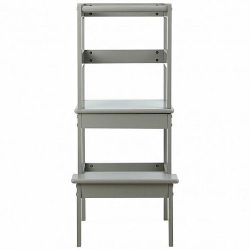 Picture of Wooden Kids Kitchen Learning Toddler Tower with Safety Rail