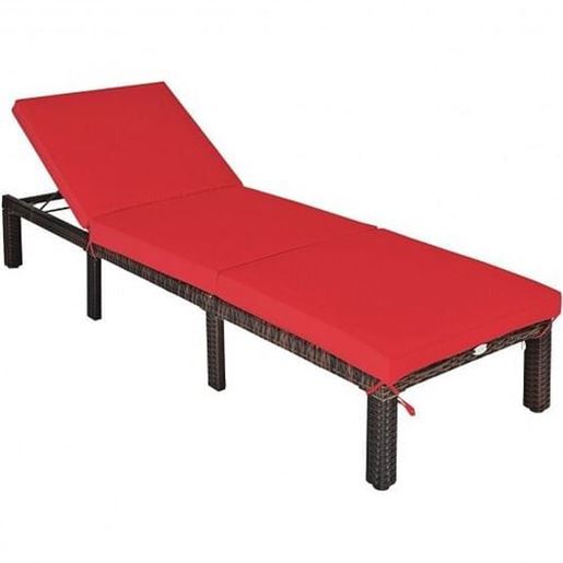 Picture of Outdoor Rattan Adjustable Cushioned Chaise