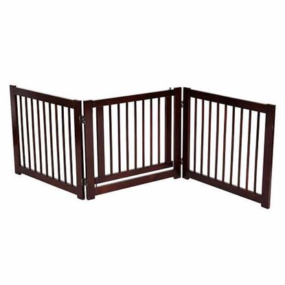 Picture of 24 Inch Configurable Folding 3 Panel Wood Dog Fence