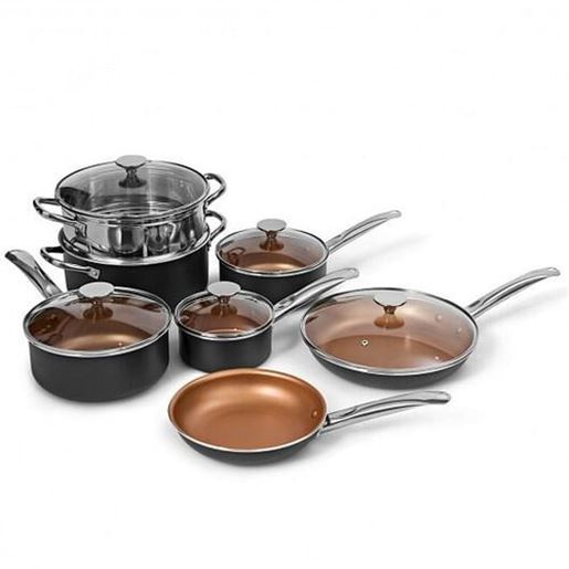 Picture of 12-Piece Safe Non-stick Cookware Set