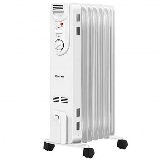 Picture of 1500W Electric Oil Heater with 3 Heat Settings and Safe Protection