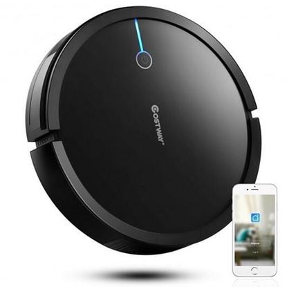 Picture of Voice Control Self-Charge Vacuum Cleaner Robot -Black