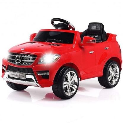 Picture of 6V Mercedes Benz Kids Ride on Car with MP3+RC-Red