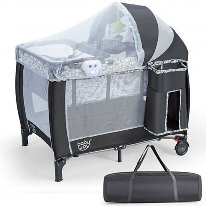 Picture of Portable Baby Playard with Changing Station and Net