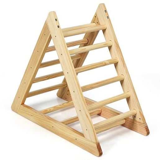 Picture of Wooden Climbing Pikler Triangle Ladder for Toddler Step Training