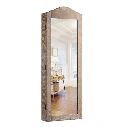 Picture of Cabinet Wall/Door Mounted with Mirror Jewelry Armoire