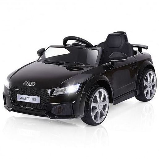 Picture of 12V Audi TT RS Electric Remote Control MP3 Kids Riding Car-White