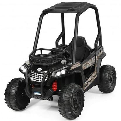 Picture of 12V Kids RC Electric Ride On Off-Road UTV Truck with MP3 and Light-Black