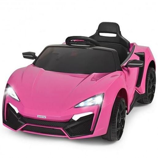 Picture of 12V 2.4G RC Electric Vehicle with Lights-Pink