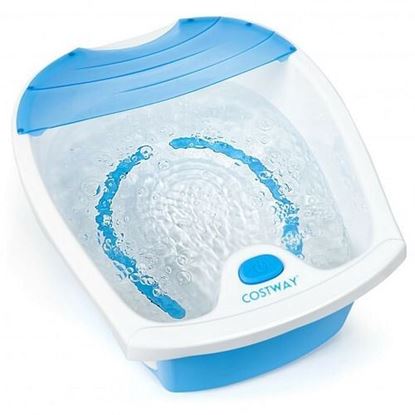 Picture of Foot Spa Bath with Bubble Massage-Blue