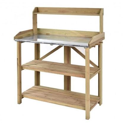 Picture of Garden Wooden Plant Bench Work Station